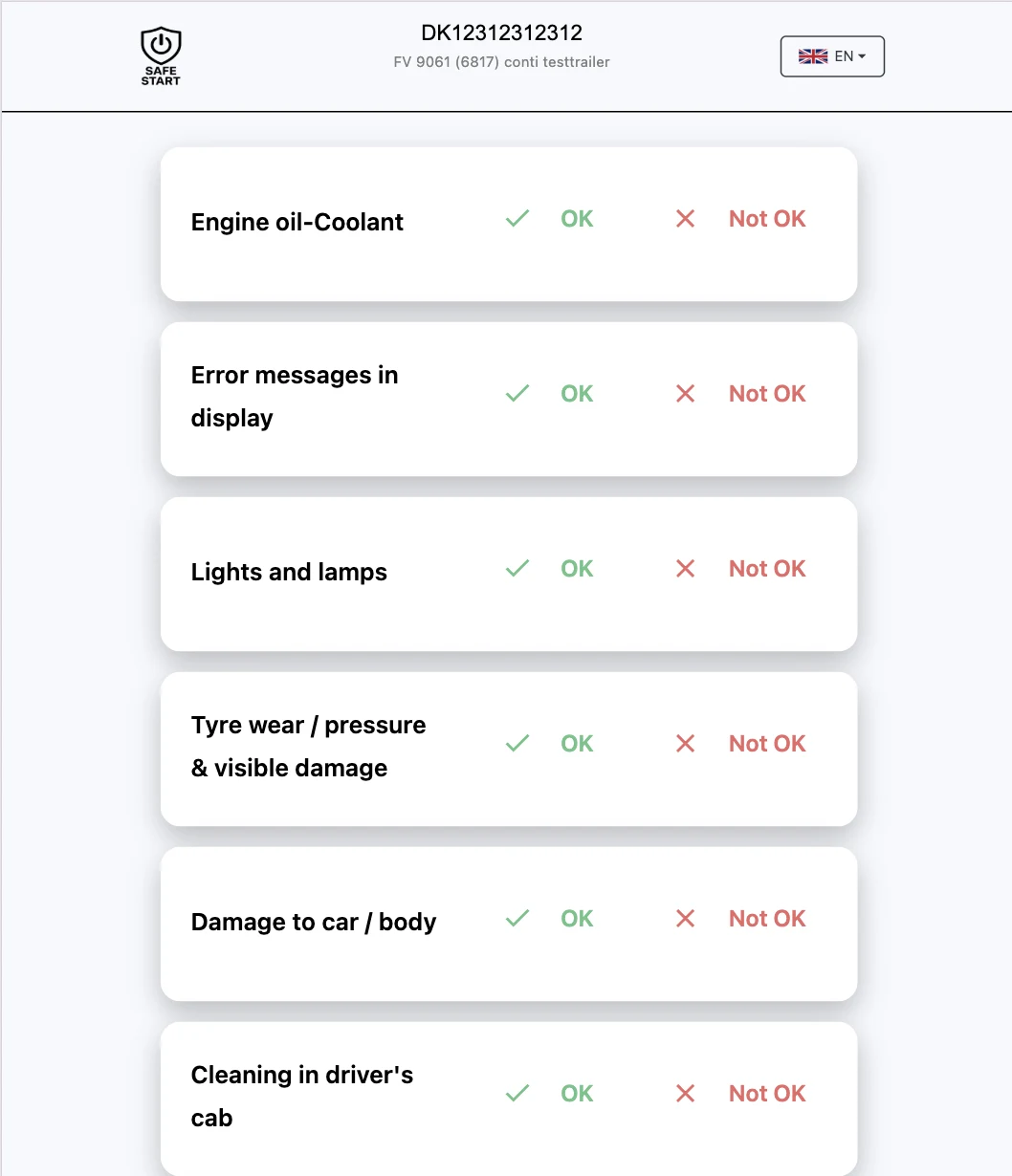 Safe Start – visning 1