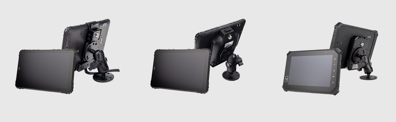8-inch Vehicle Tracking Tablet with IP67 waterproof rating