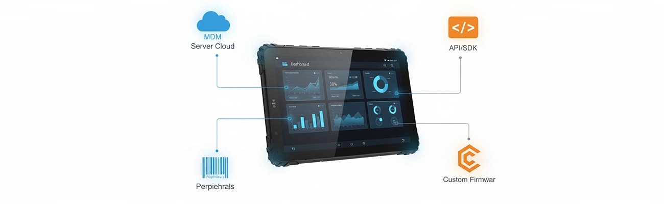 OEM field service tablet integration
