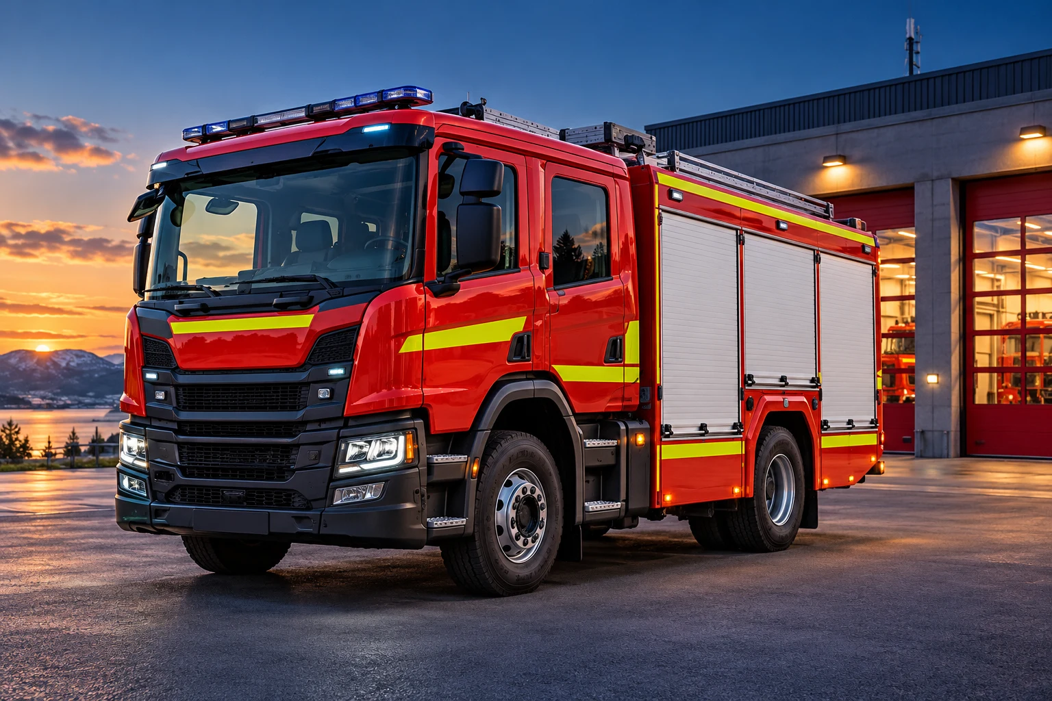 Fire Truck Fleet Telematics Case Study: Mobile Data Terminal for Emergency Vehicle Monitoring