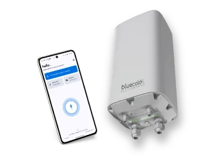 Mobil eller fast gateway · Dataoverførsel